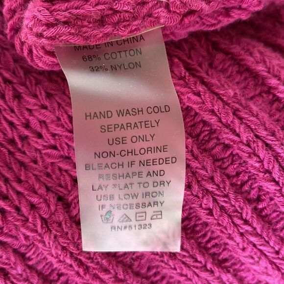 Chaus Sweater Women’s Pink Tunic - Picture 12 of 12